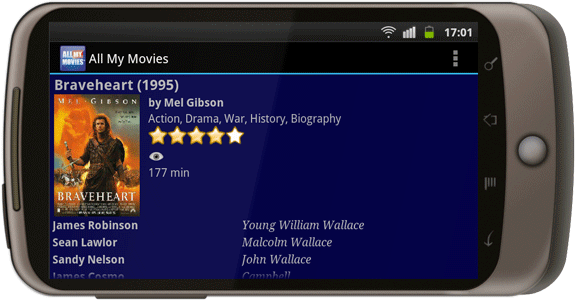 All My Movies for Android