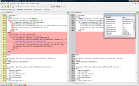 document comparison software screenshot
