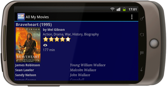 All My Movies для Android