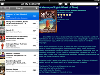 All My Books HD для iPad