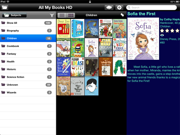 Обложки книг All My Books HD для iPad