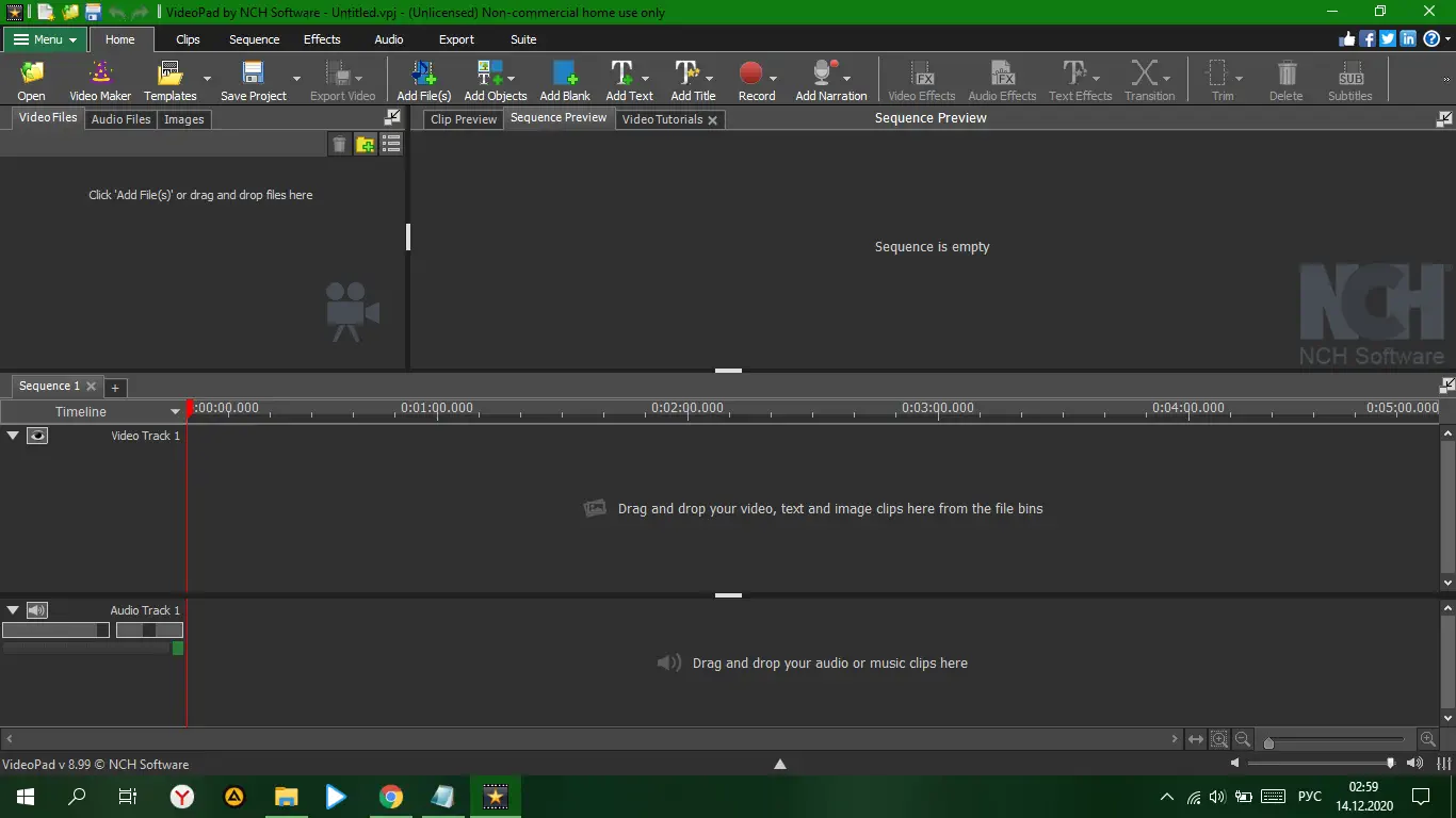 VideoPad Video Editor